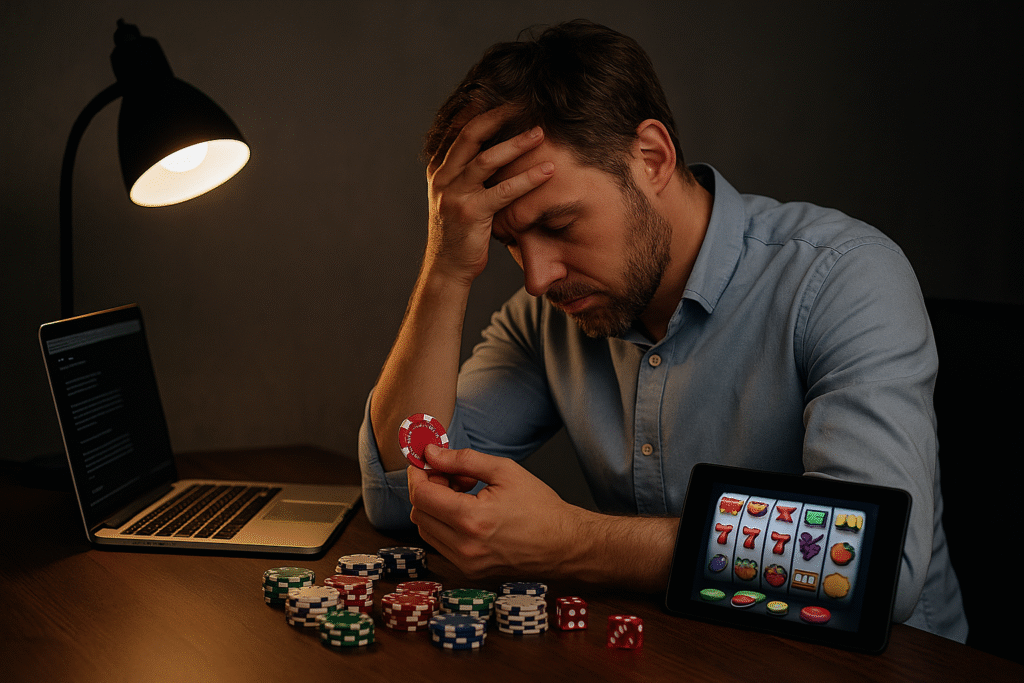 From Overtime to Overdrive: When Work Stress Fuels Risky Casino Habits